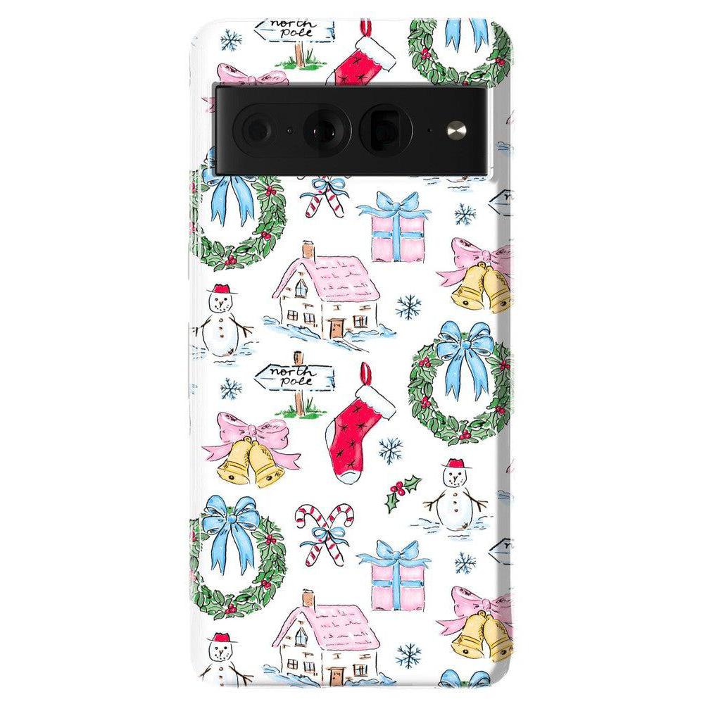 Christmas Morning | Vintage Cartoon Case Phone Case Casetry Essential Google Pixel 7 Pro