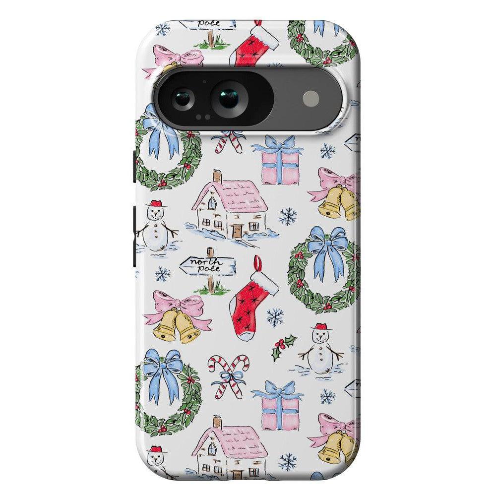 Christmas Morning | Vintage Cartoon Case Phone Case Casetry Essential Google Pixel 9