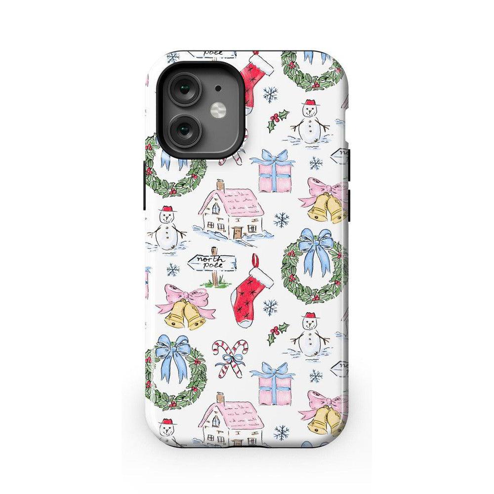 Christmas Morning | Vintage Cartoon Case Phone Case Casetry Essential + MagSafe® iPhone 12 Mini