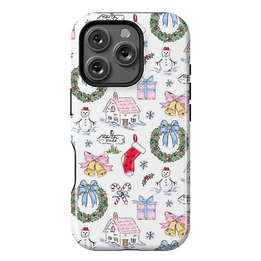 Christmas Morning | Vintage Cartoon Case Phone Case Casetry Essential + MagSafe® iPhone 16 Pro