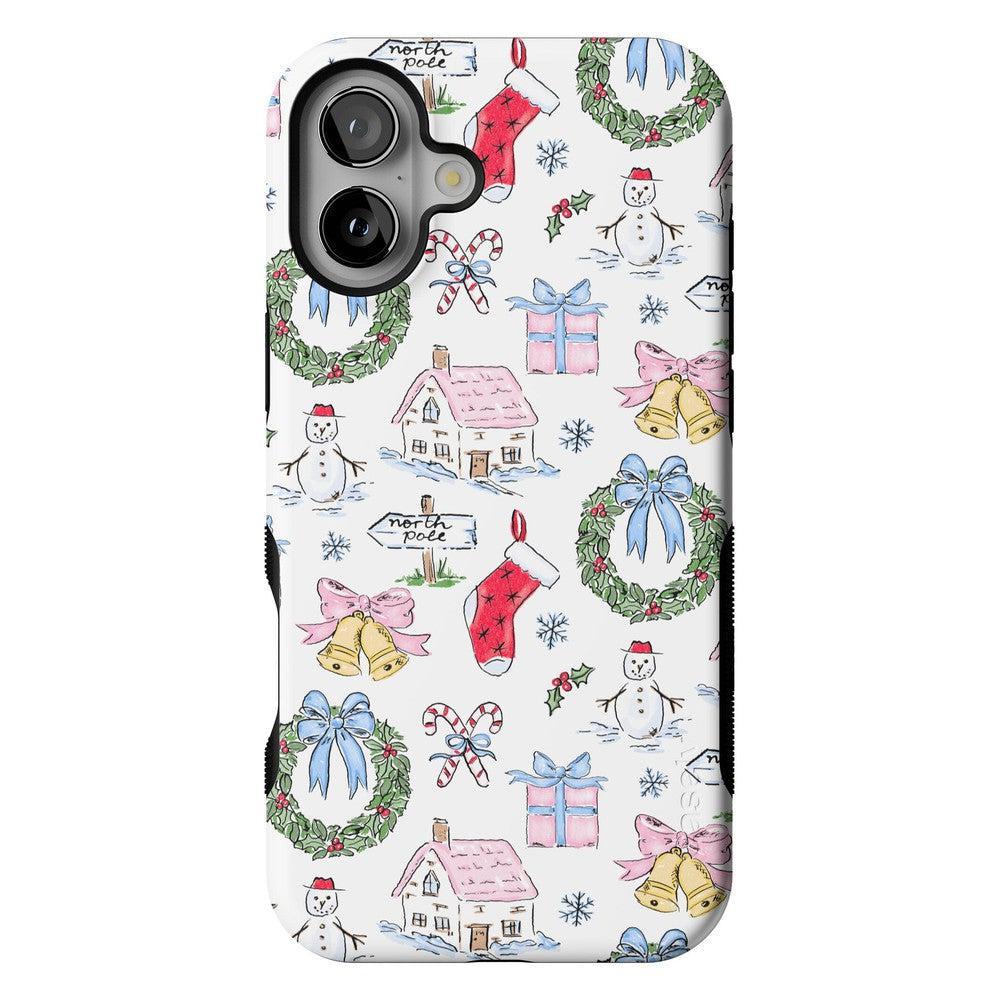 Christmas Morning | Vintage Cartoon Case Phone Case Casetry Bold + MagSafe® iPhone 16 Plus