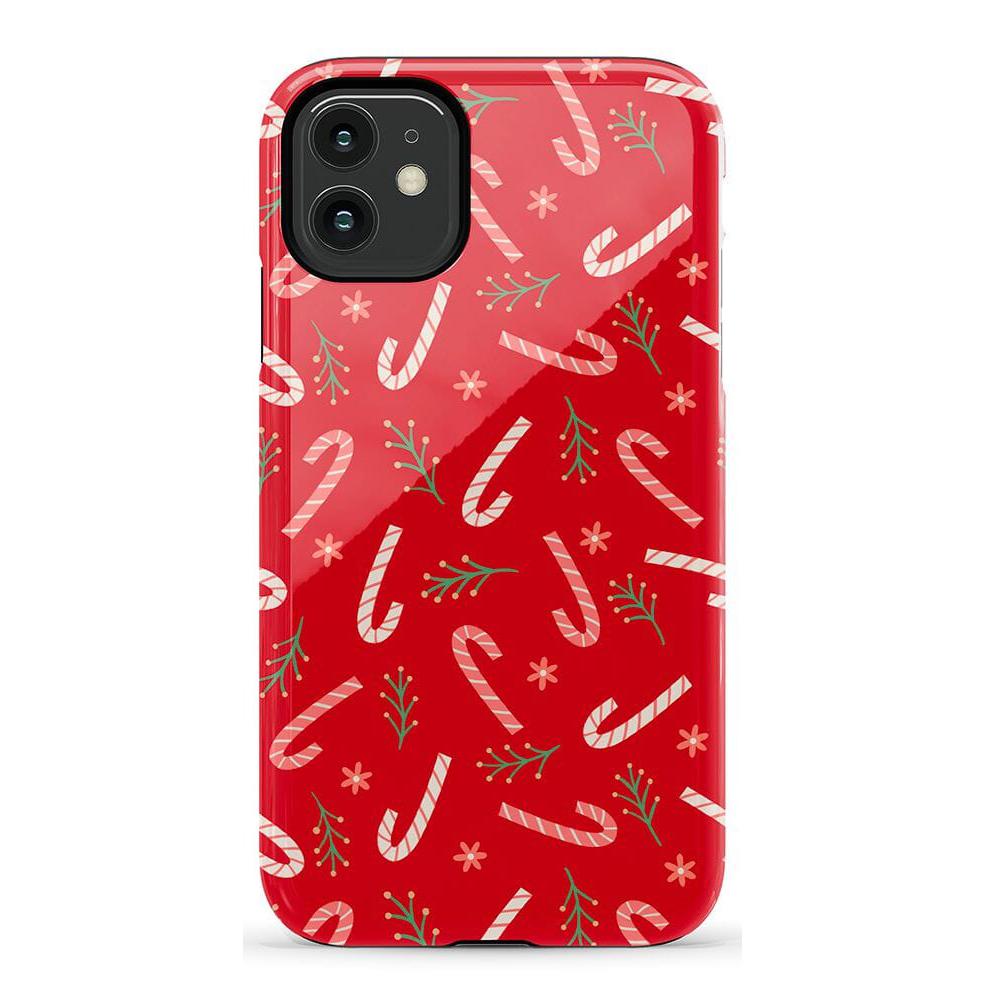 Peppermint Kiss | Candy Cane Case Phone Case Casetry Essential iPhone 11