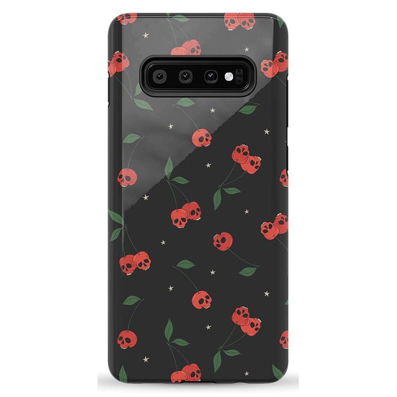 Sweet Revenge | Cherry Skulls Case Phone Case Casetry Essential Galaxy S10 Plus