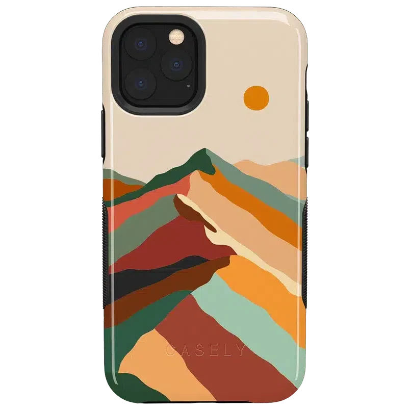 Magic Mountain | Colorblock Case iPhone Case get.casely Bold iPhone 11 Pro Max