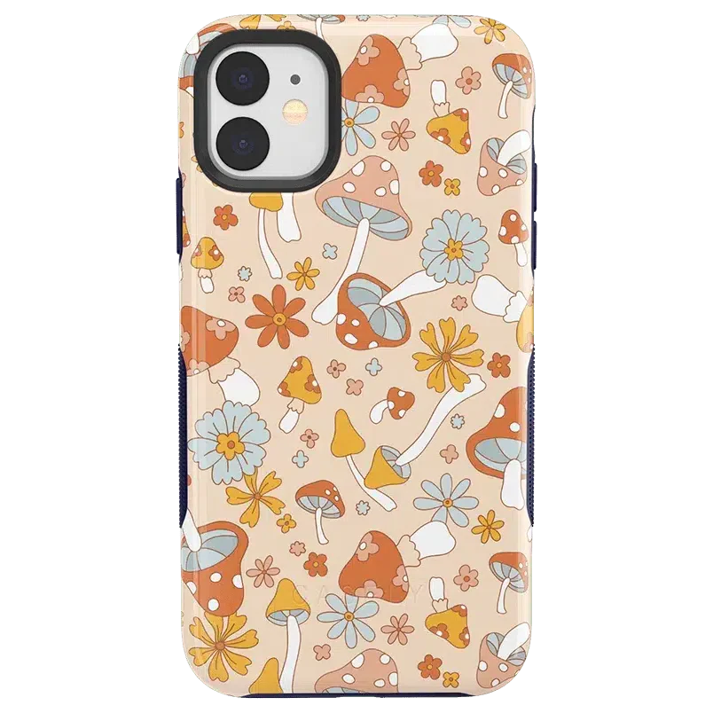 Mushroom Magic | Retro Floral Case iPhone Case get.casely Bold iPhone 11