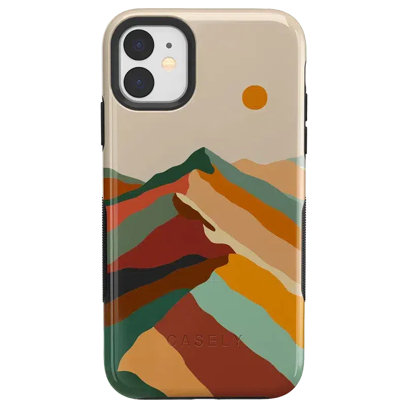 Magic Mountain | Colorblock Case iPhone Case get.casely Bold iPhone 11