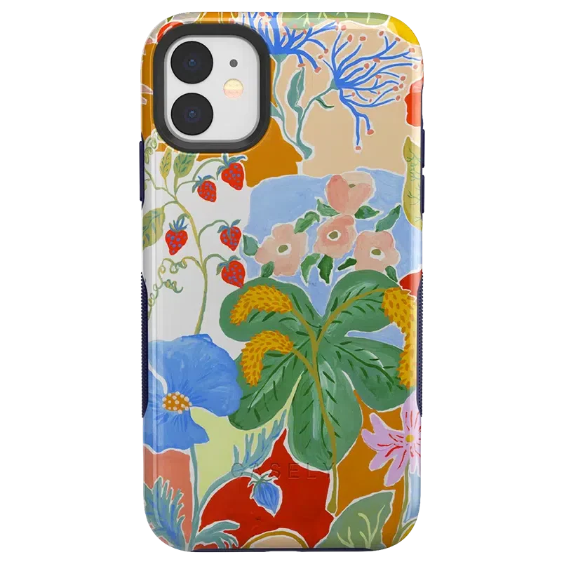 Botanical Blooms | Floral Patchwork Case iPhone Case get.casely Bold iPhone 11