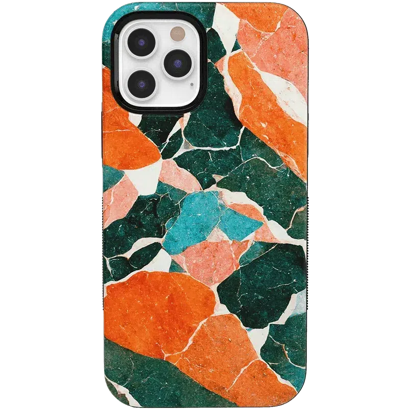 Of Quartz! | Sculpted Marble Case iPhone Case get.casely Bold + MagSafe® iPhone 12 Pro Max 