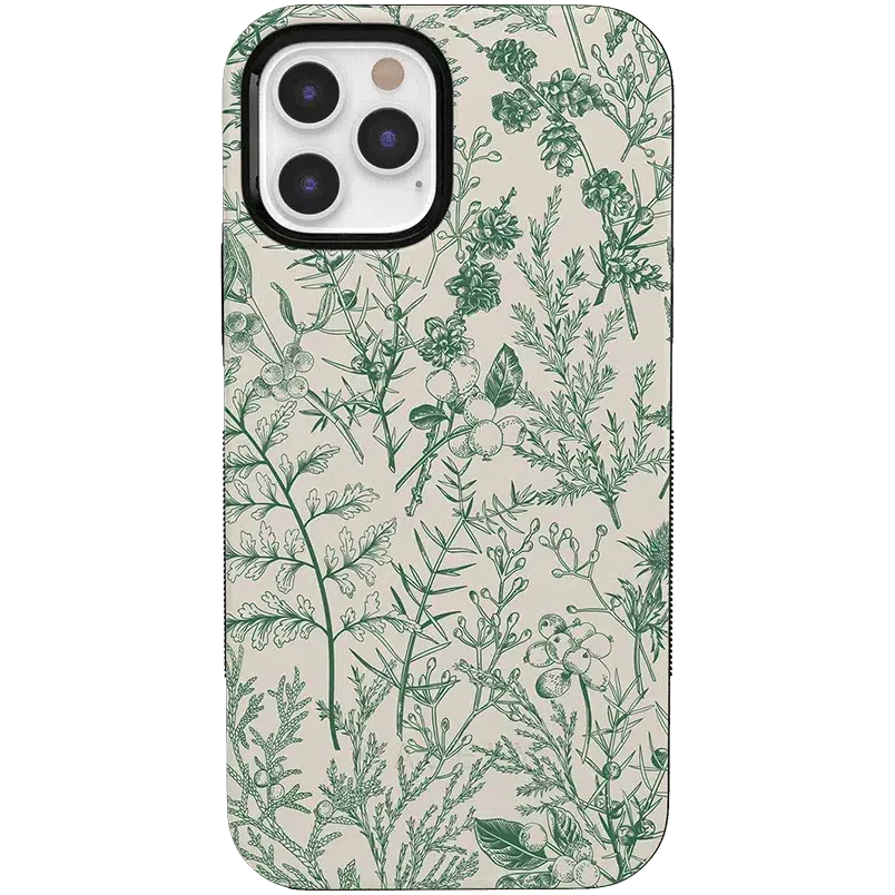 Sage Garden | Green Floral Case iPhone Case get.casely Bold + MagSafe® iPhone 12 Pro Max