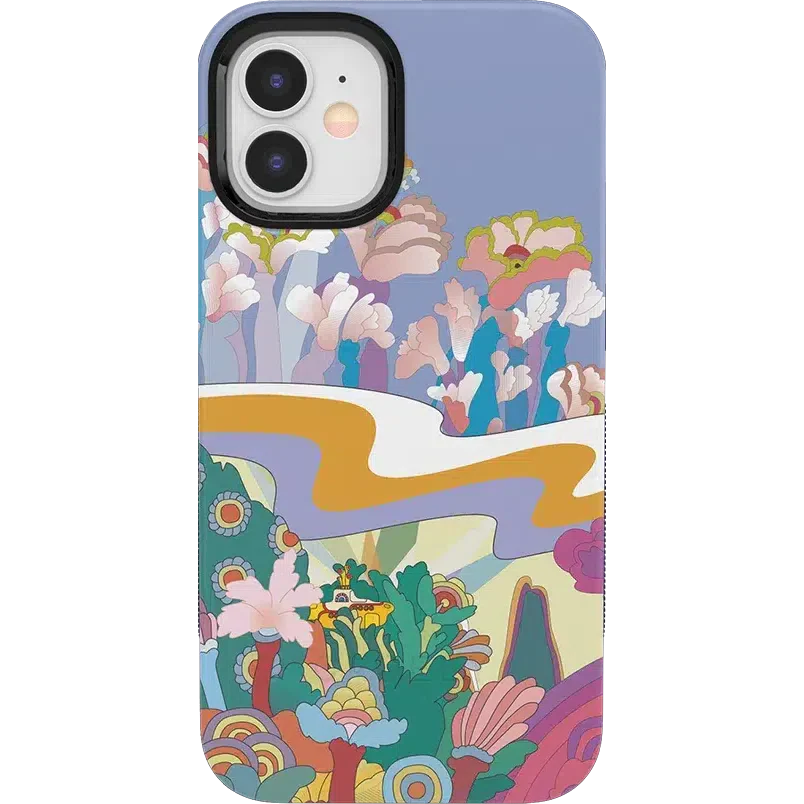 Beneath the Waves | The Beatles Yellow Submarine Case iPhone Case get.casely Bold + MagSafe® iPhone 12