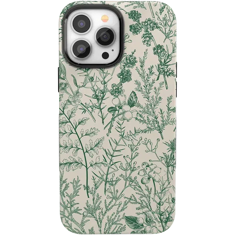 Sage Garden | Green Floral Case iPhone Case get.casely Bold + MagSafe® iPhone 13 Pro Max