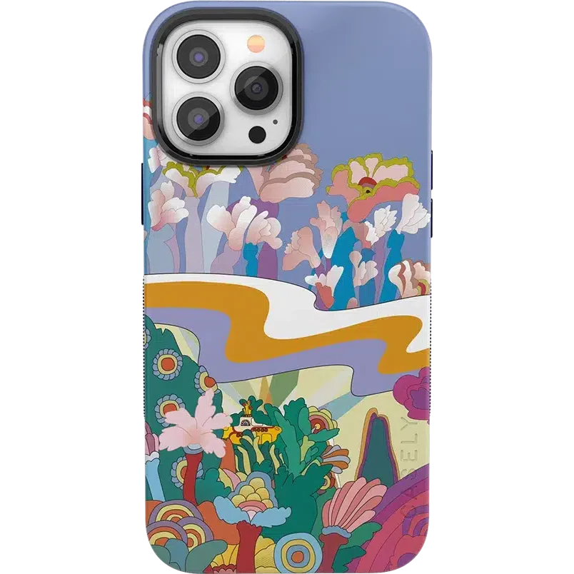 Beneath the Waves | The Beatles Yellow Submarine Case iPhone Case get.casely Bold + MagSafe® iPhone 13 Pro Max