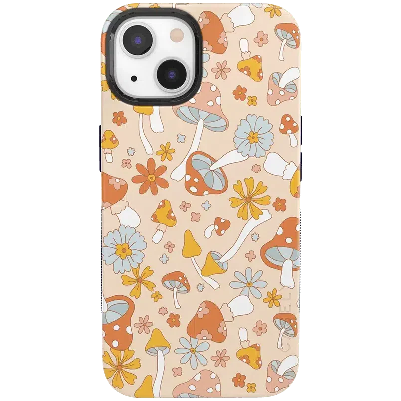 Mushroom Magic | Retro Floral Case iPhone Case get.casely Bold + MagSafe® iPhone 13