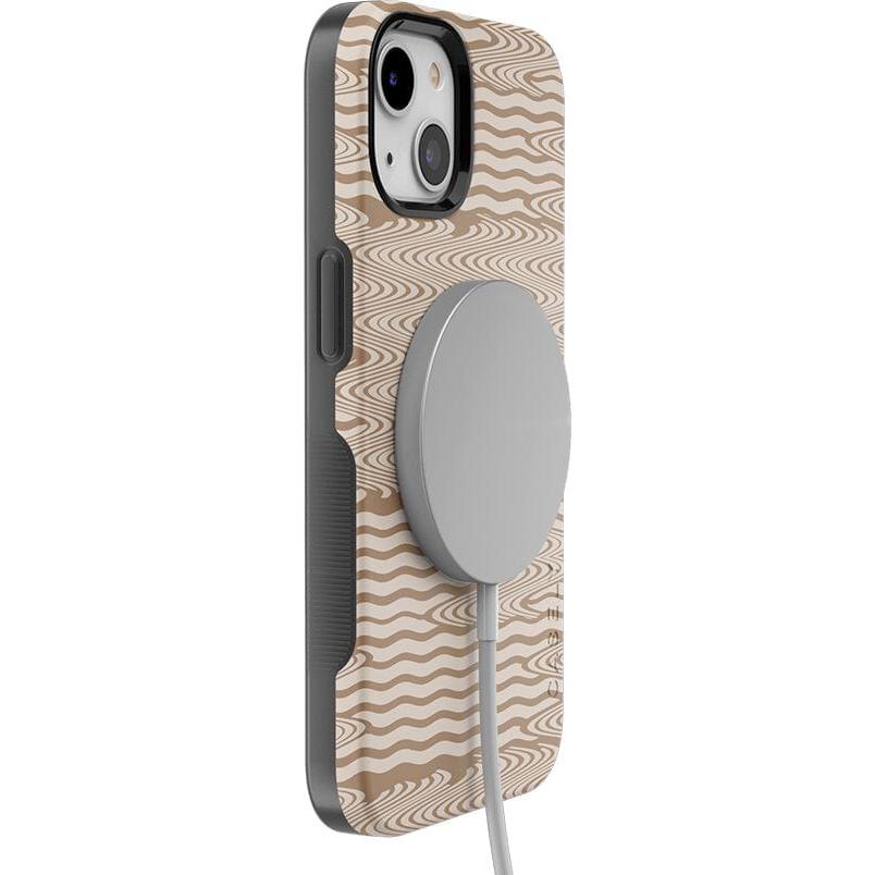 Mocha Ripple | Brown Waves Case
