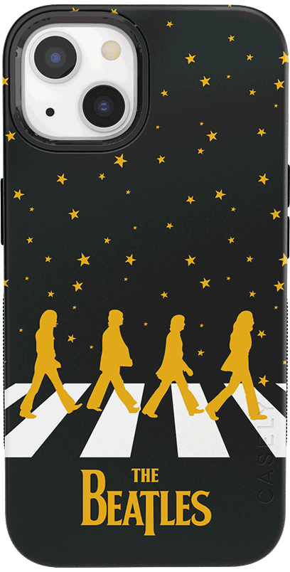 Night Walk | The Beatles Abbey Road Dual Image Case iPhone Case get.casely Bold + MagSafe® iPhone 13
