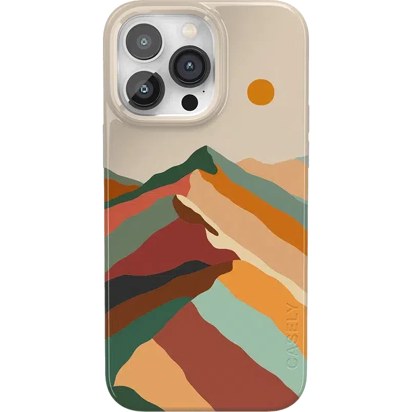 Magic Mountain | Colorblock Case iPhone Case get.casely Classic + MagSafe® iPhone 14 Pro Max