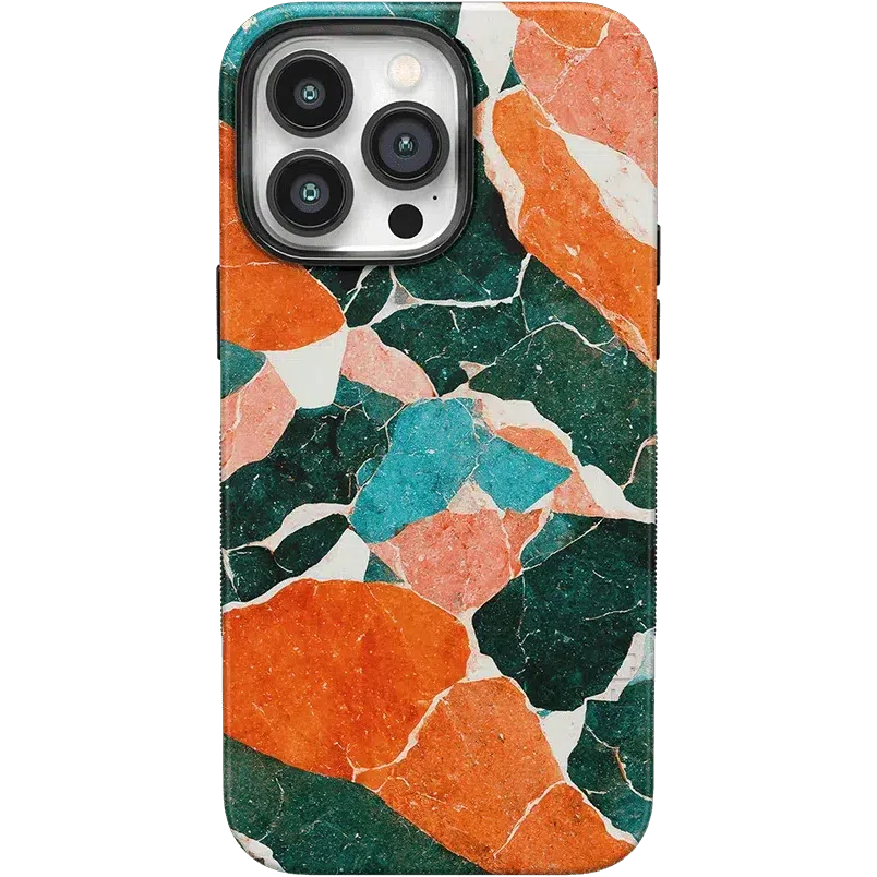 Of Quartz! | Sculpted Marble Case iPhone Case get.casely Bold + MagSafe® iPhone 14 Pro Max 