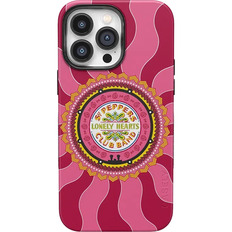 Lonely Hearts Club | The Beatles Sgt. Pepper's Case iPhone Case get.casely Bold + MagSafe® iPhone 14 Pro Max 