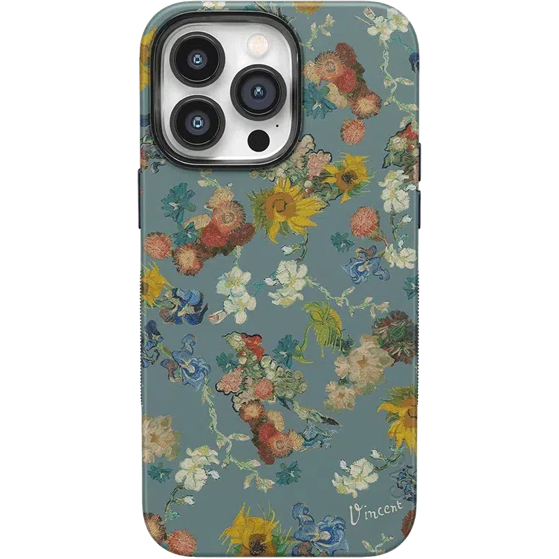 Van Gogh's Flowers | 50th Anniversary Case iPhone Case Van Gogh Museum Bold + MagSafe® iPhone 14 Pro Max