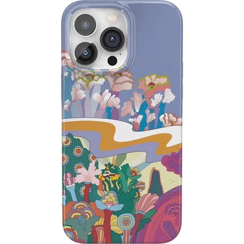 Beneath the Waves | The Beatles Yellow Submarine Case iPhone Case get.casely Classic + MagSafe® iPhone 14 Pro Max