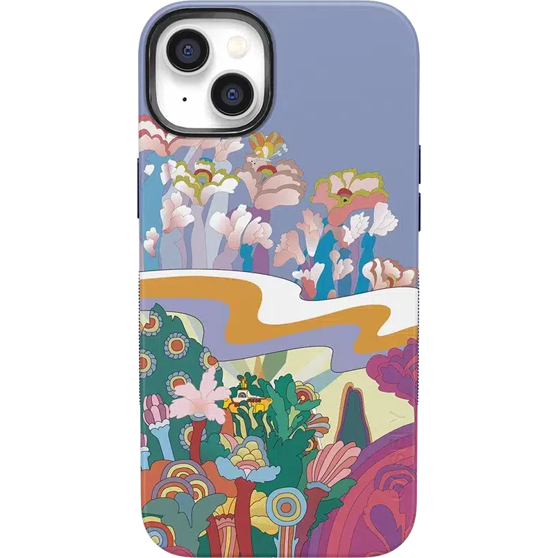 Beneath the Waves | The Beatles Yellow Submarine Case iPhone Case get.casely Bold + MagSafe® iPhone 14 Plus