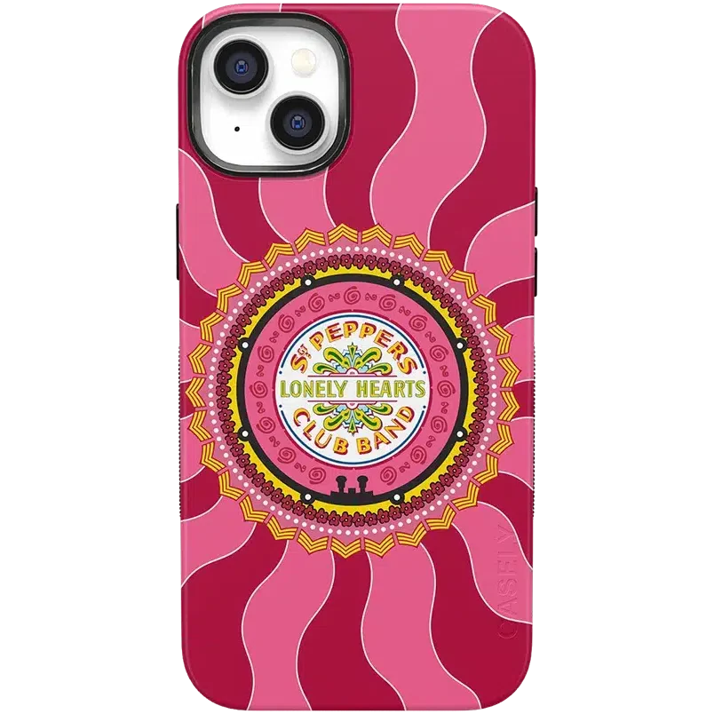 Lonely Hearts Club | The Beatles Sgt. Pepper's Case iPhone Case get.casely Bold + MagSafe® iPhone 14 Plus 