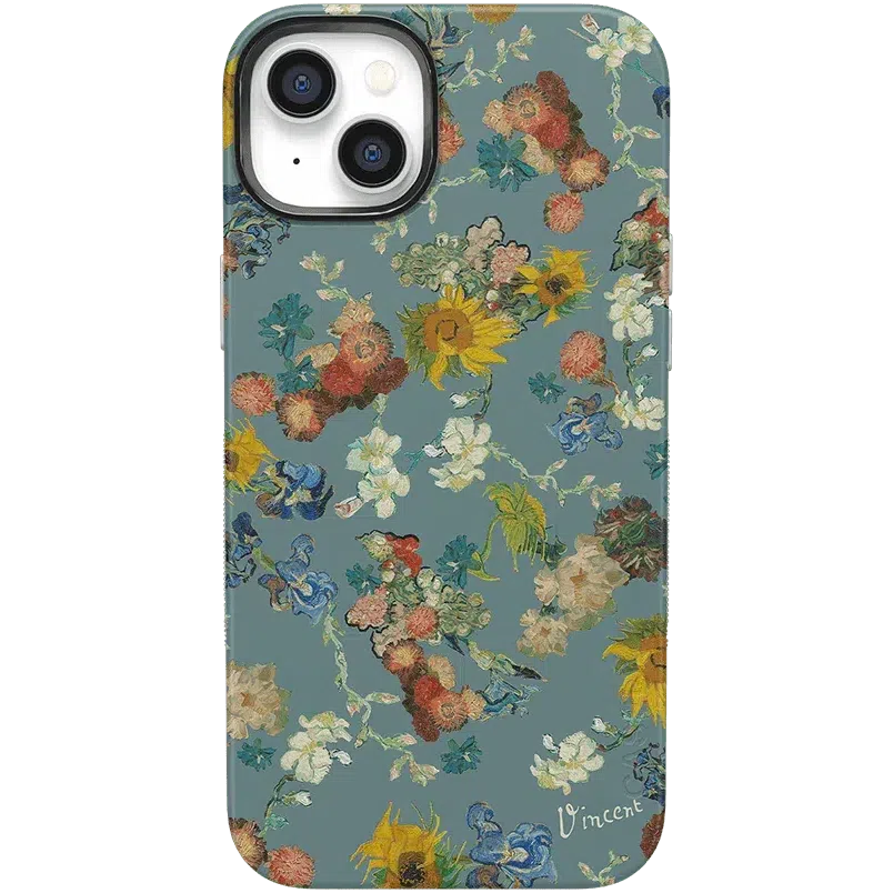 Van Gogh's Flowers | 50th Anniversary Case iPhone Case Van Gogh Museum Bold + MagSafe® iPhone 14 Plus