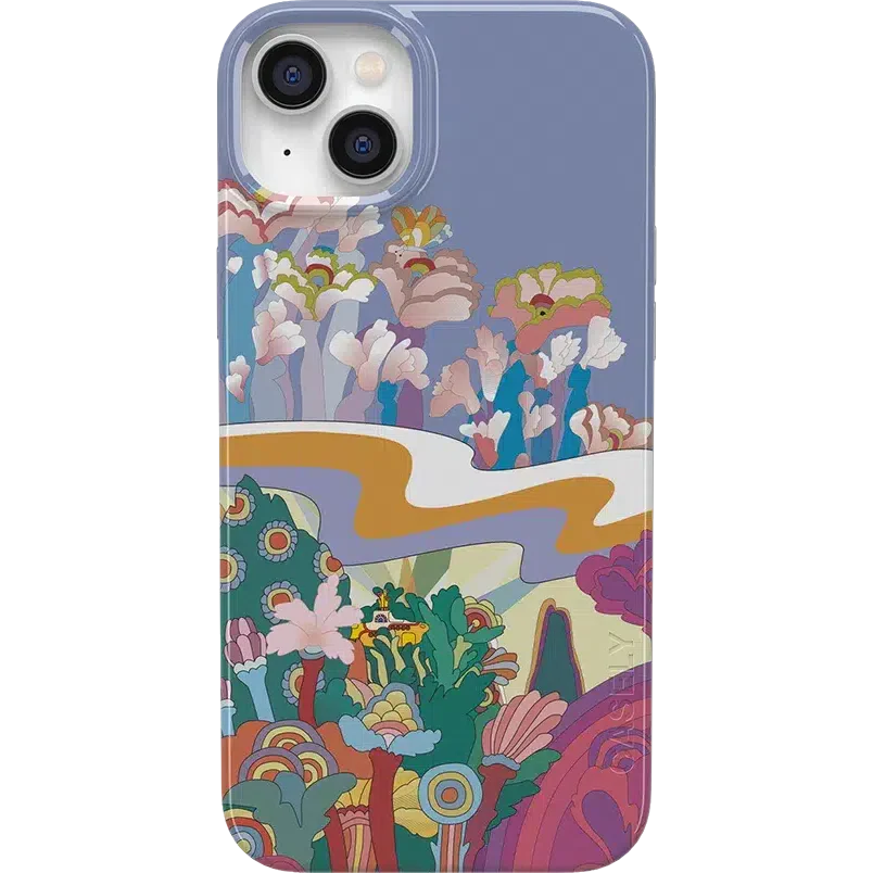 Beneath the Waves | The Beatles Yellow Submarine Case iPhone Case get.casely Classic + MagSafe® iPhone 14 Plus