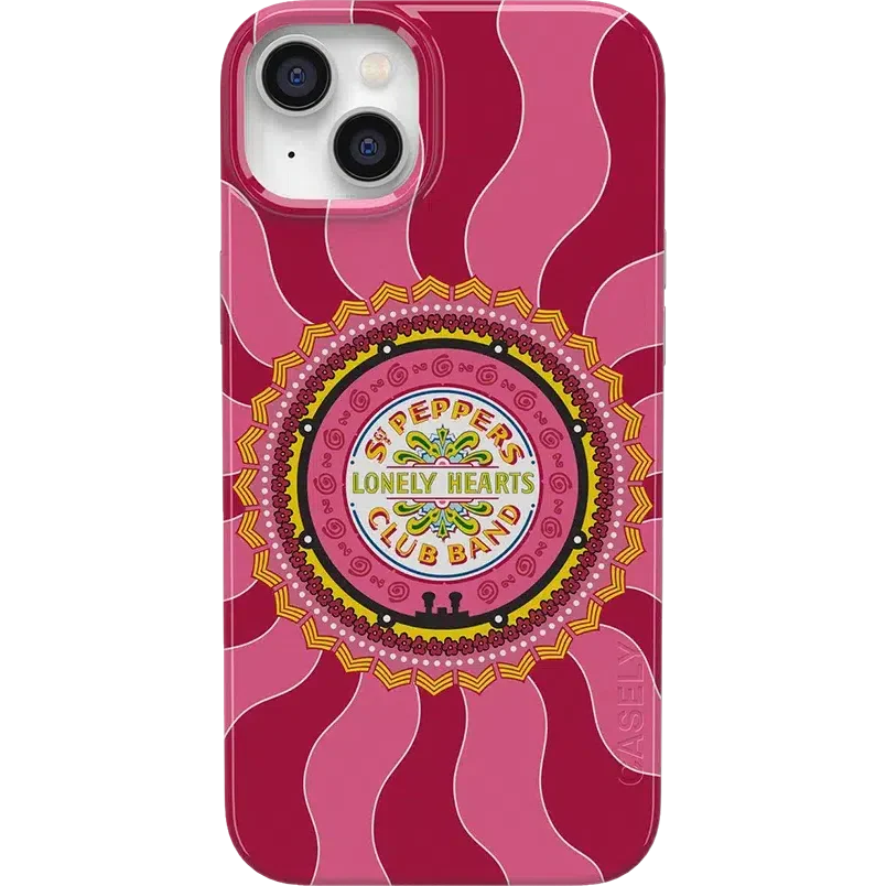 Lonely Hearts Club | The Beatles Sgt. Pepper's Case iPhone Case get.casely Classic + MagSafe® iPhone 14 Plus 