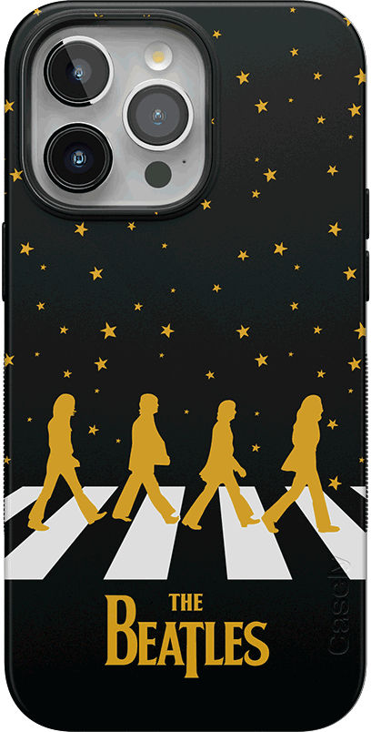 Night Walk | The Beatles Abbey Road Dual Image Case iPhone Case get.casely Bold + MagSafe® iPhone 15 Pro Max