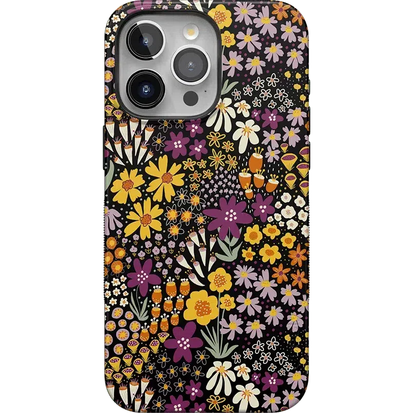 Falling for You | Plum Floral Case iPhone Case get.casely Bold + MagSafe® iPhone 15 Pro Max