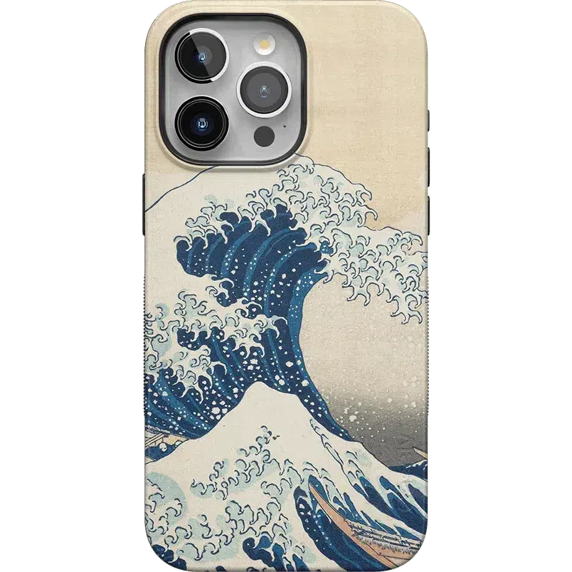 The Great Wave | The Met Series Case iPhone Case get.casely Bold + MagSafe® iPhone 15 Pro Max