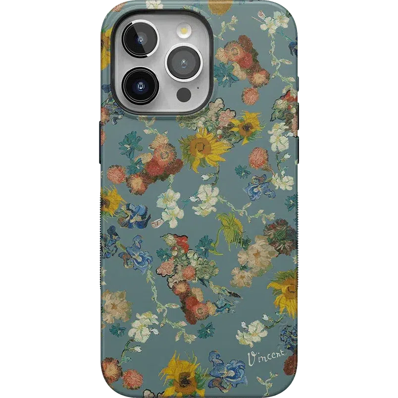 Van Gogh's Flowers | 50th Anniversary Case iPhone Case Van Gogh Museum Bold + MagSafe® iPhone 15 Pro