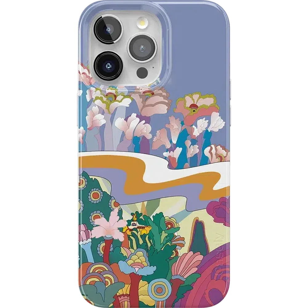 Beneath the Waves | The Beatles Yellow Submarine Case iPhone Case get.casely Classic + MagSafe® iPhone 15 Pro Max 