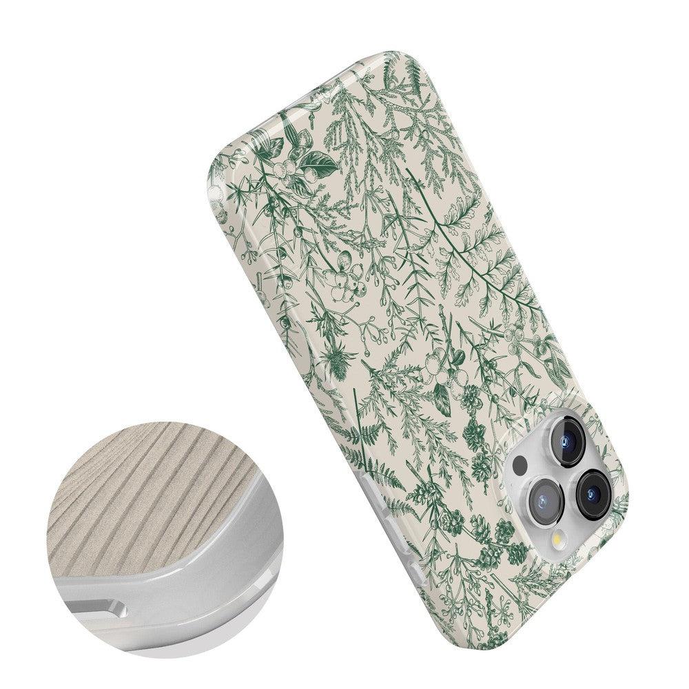 Sage Garden | Green Floral Case