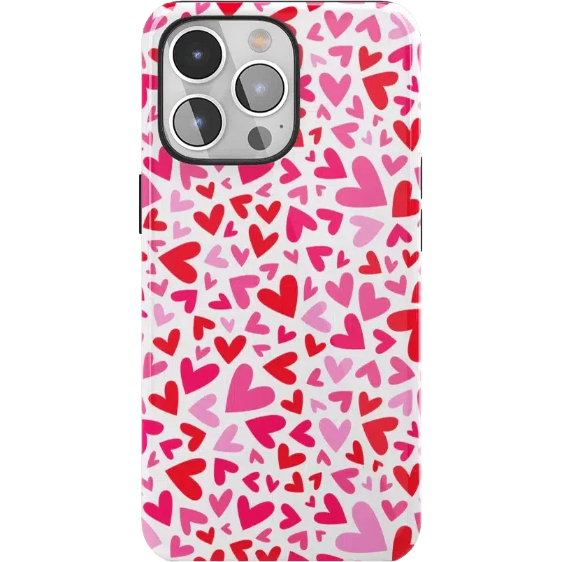 XOXO | Candy Hearts Case iPhone Case get.casely Essential + MagSafe® iPhone 15 Pro Max
