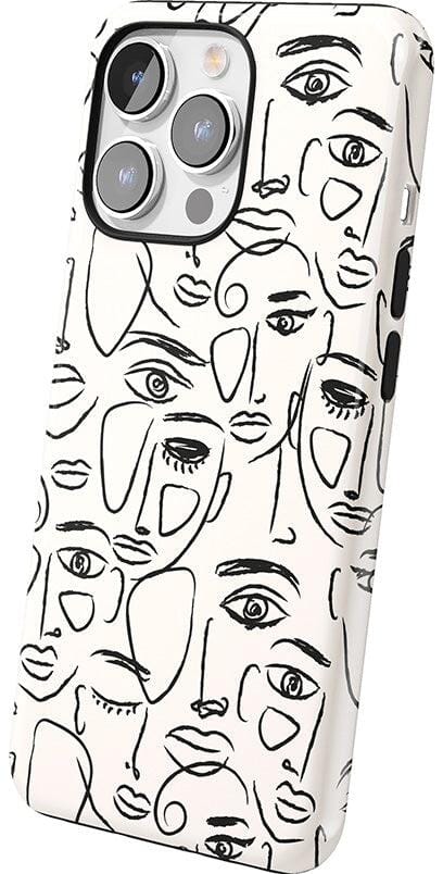We're All Human | Minimal Face Art Case