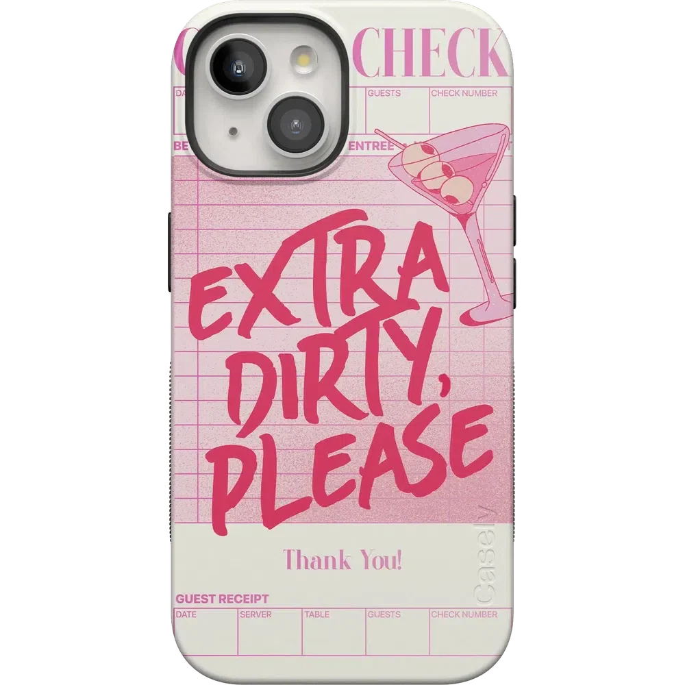Extra Dirty Please | Fun on Weekdays Case iPhone Case get.casely Bold + MagSafe® iPhone 15