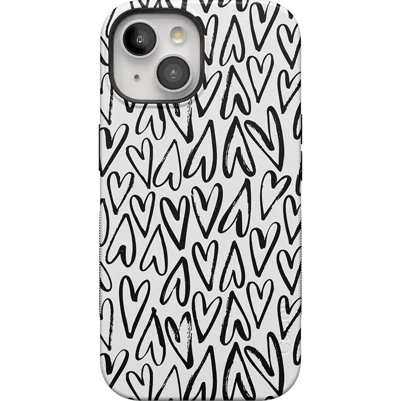 Heart Throb | Endless Hearts Case iPhone Case get.casely Bold + MagSafe® iPhone 15 Plus