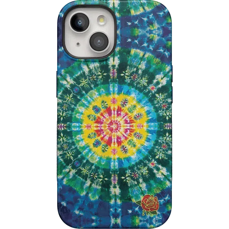 Veneta Tapestry | Grateful Dead Tie Dye Case iPhone Case Grateful Dead Bold + MagSafe® iPhone 15 Plus