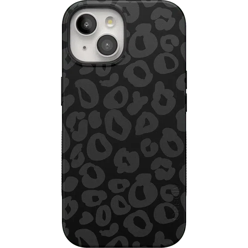 Into the Wild | Black Leopard Case iPhone Case get.casely Bold + MagSafe® iPhone 15