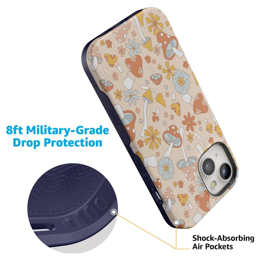 Mushroom Magic | Retro Floral Case