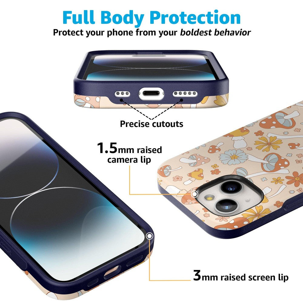 Mushroom Magic | Retro Floral Case
