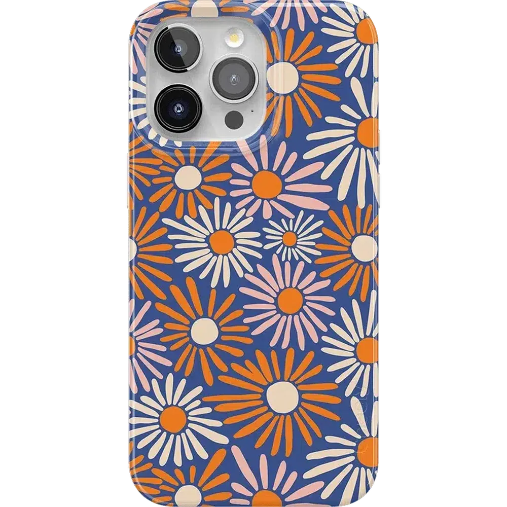 Spring Forward | Daisy Floral Case iPhone Case get.casely Classic + MagSafe® iPhone 15 Pro