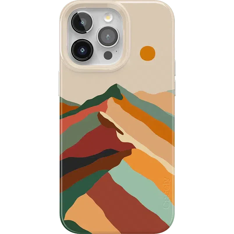 Magic Mountain | Colorblock Case iPhone Case get.casely Classic + MagSafe® iPhone 15 Pro