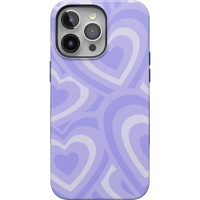Love Song | Lavender Heart Case iPhone Case get.casely Bold + MagSafe® iPhone 15 Pro
