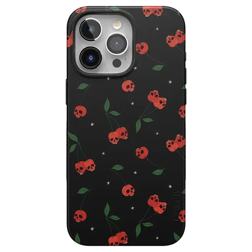 Sweet Revenge | Cherry Skulls Case Phone Case Casetry Bold + MagSafe® iPhone 15 Pro Max