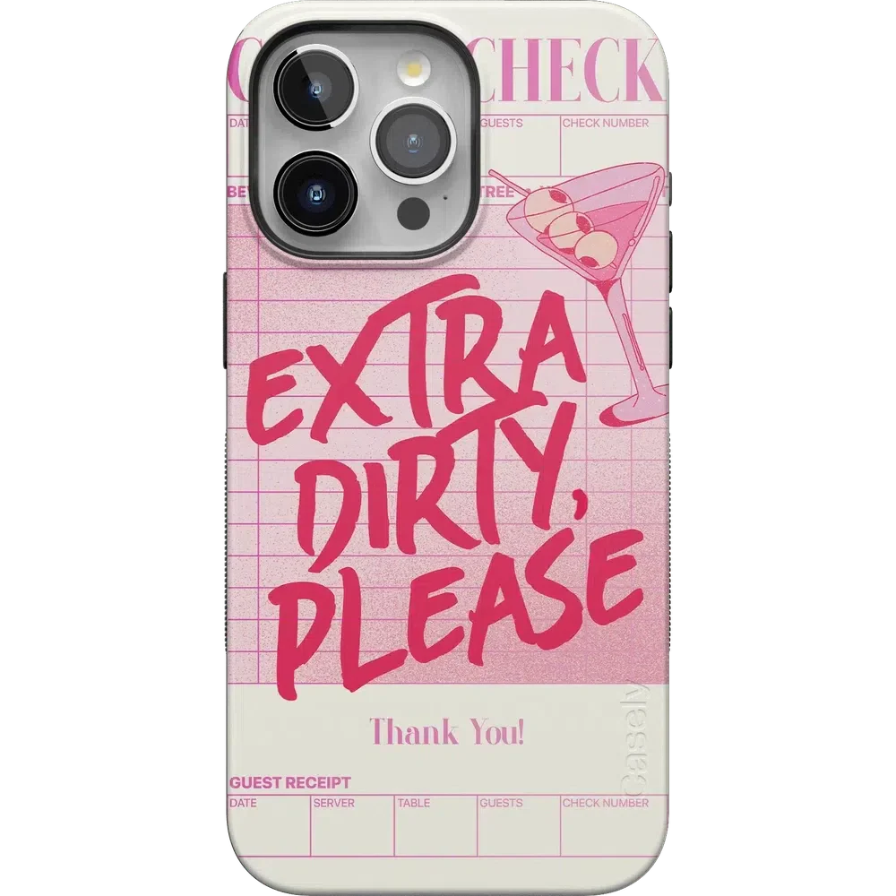 Extra Dirty Please | Fun on Weekdays Case iPhone Case get.casely Bold + MagSafe® iPhone 15 Pro Max