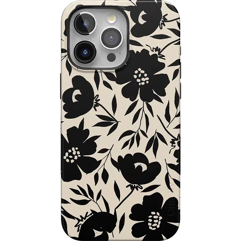 Dark Fantasy | Contrast Floral Case iPhone Case get.casely Bold + MagSafe® iPhone 15 Pro Max
