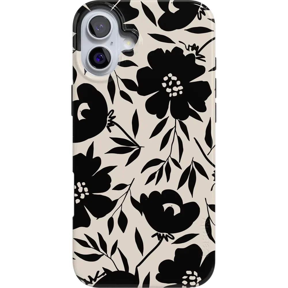 Dark Fantasy | Contrast Floral Case iPhone Case get.casely Classic + MagSafe® iPhone 16 Plus